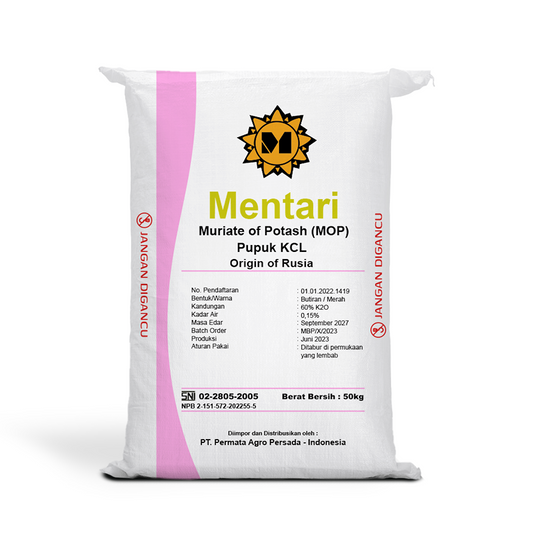 MOP/KCL Mentari 50kg